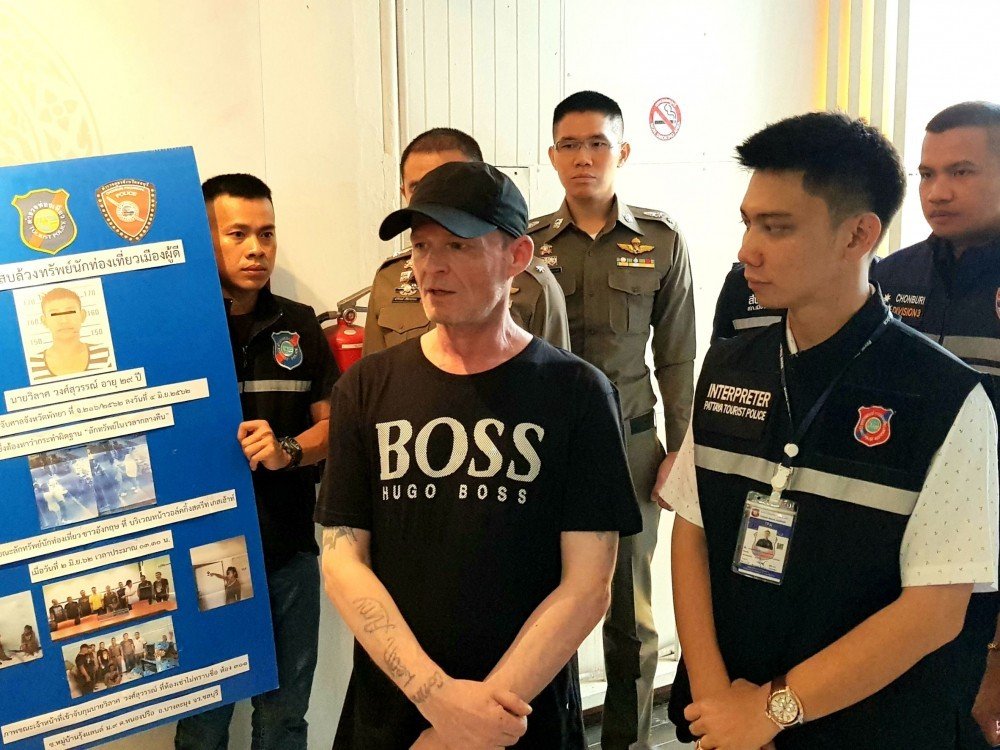 Pattaya police have arrested a “ladyboy" who stole money from a British tourist’s pocket. Pattaya police were hunting for the suspect who allegedly stole money from the man on Walking Street this week. Police continued their investigation to track down the suspect after the tourist made an official complaint, including security video as evidence. Officers say they arrested 29-year-old ladyboy Wilart "Nan Soi 8" Wongsuwan at her room in south Pattaya. She told police she had been unemployed and was drunk at the time. Wilart reportedly admitted removing Bt20,000 from the man’s pocket and said she had spent all the money. She faces charges of "night theft", according to the Pattaya police.